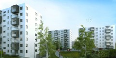 Byty Kivikko vyrastú za železničnou stanicou Vinohrady v Bratislave, zo strany Karpát budú mať za suseda račianske vinice